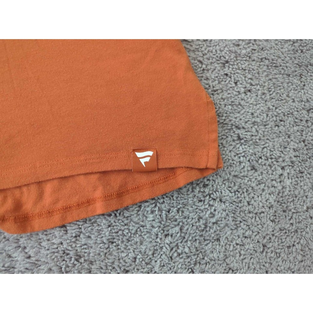 Texas Longhorns T Shirt Womens M Short Sleeve NCAA Fanatics Orange - Picture 2 of 8
